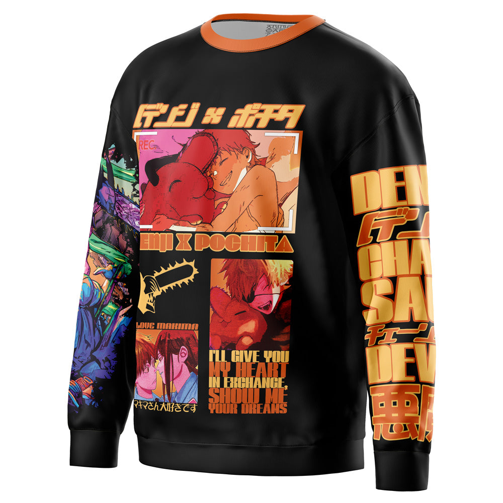 Denji V5 Chainsaw Man Streetwear Sweatshirt