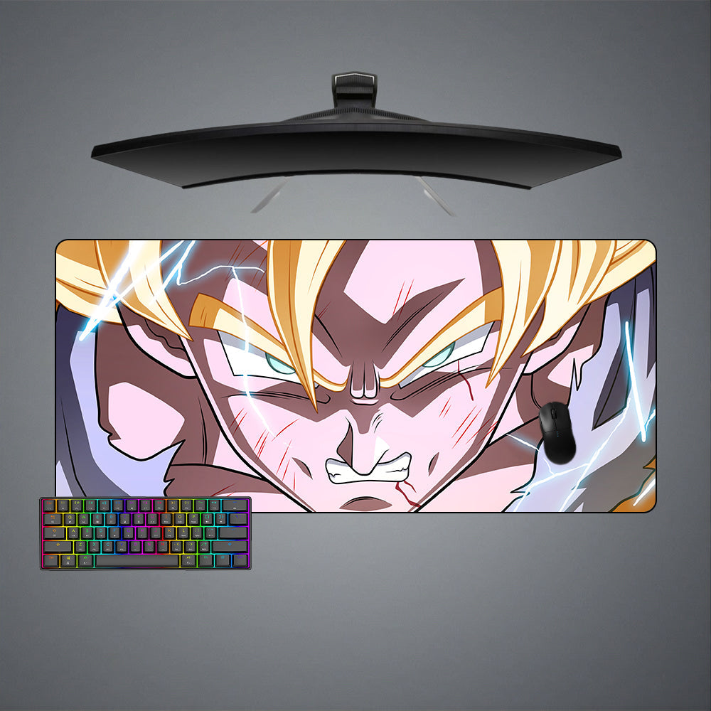 Goku Anger Design M-XXL Size Gaming Mouse Pad Computer Desk Mat