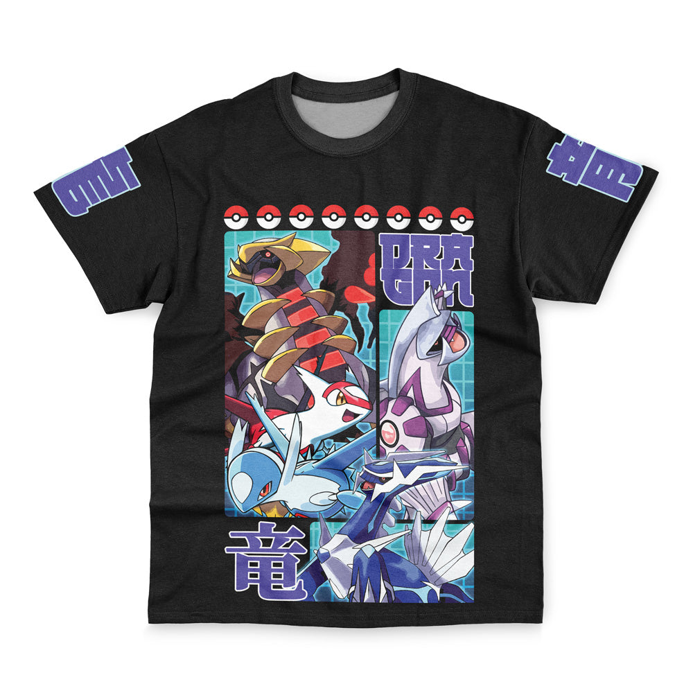 Dragon Type Pokemon Streetwear T-Shirt