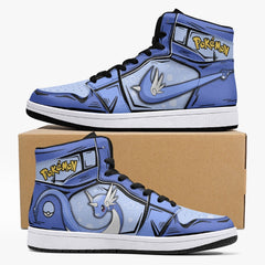 Dragonair Pokemon Mid 1 Basketball Shoes