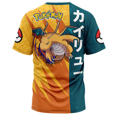 Dragonite Attack Pokemon T-Shirt