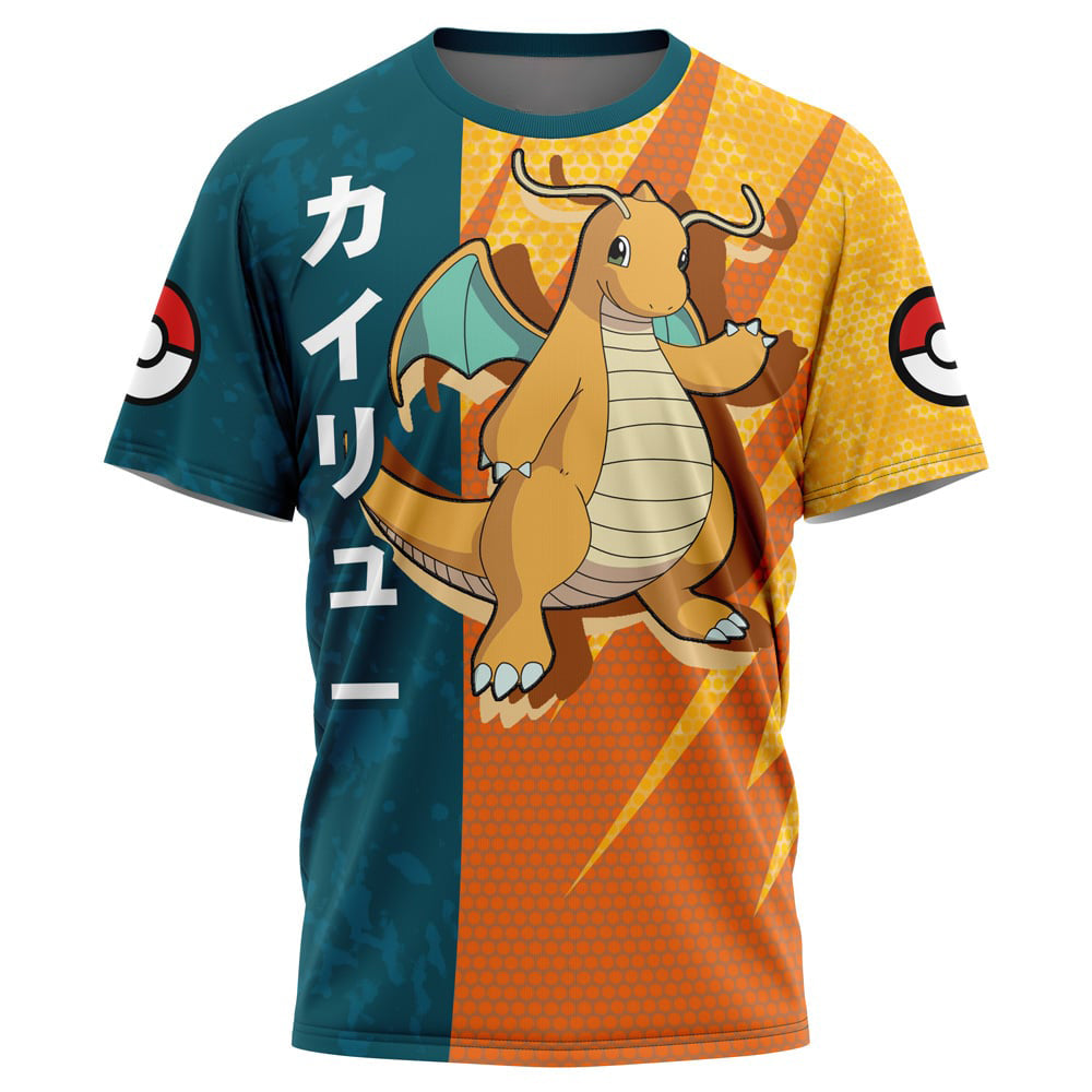 Dragonite Attack Pokemon T-Shirt