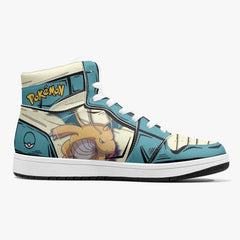 Dragonite Pokemon Mid 1 Basketball Shoes