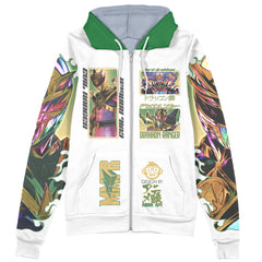 Lord Drakkon Mighty Morphin Power Rangers Streetwear Zip Hoodie Jacket