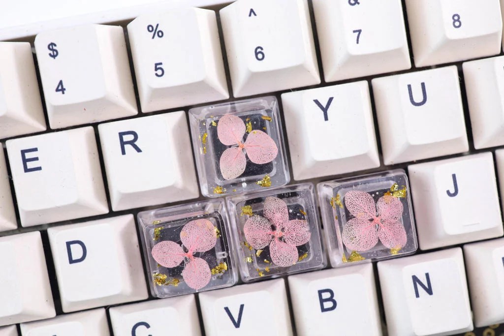 Custom Dry flower Artisan Keycap - Hirosart