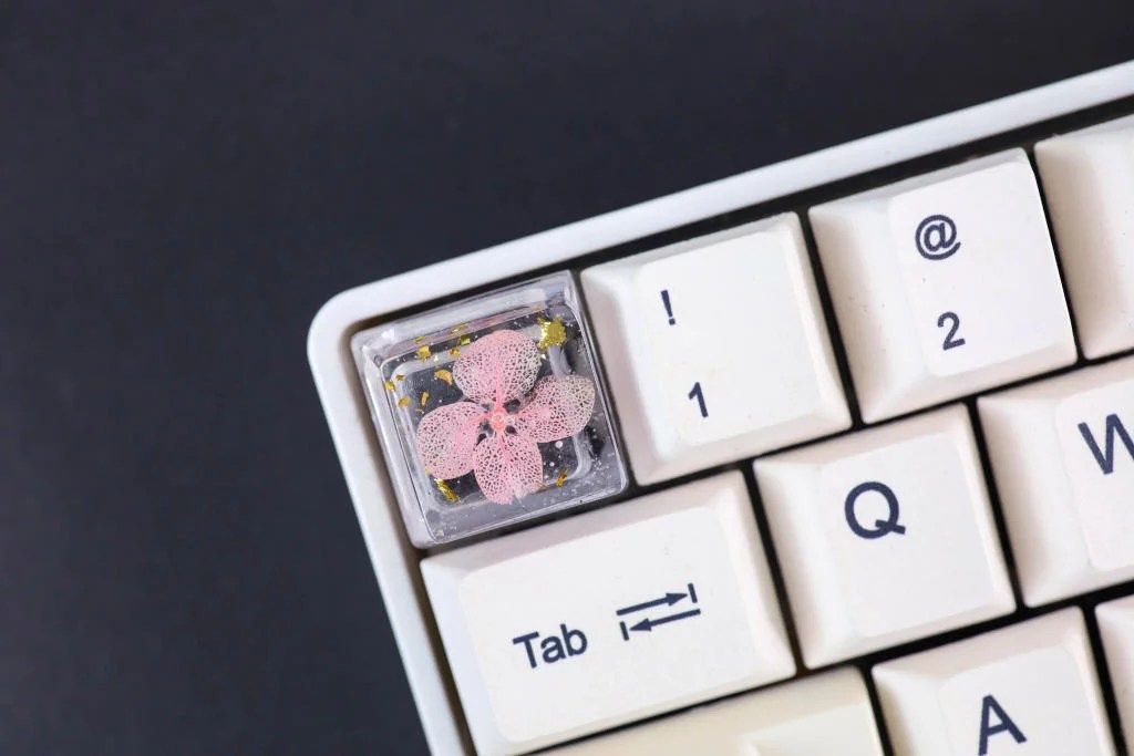 Custom Dry flower Artisan Keycap - Hirosart