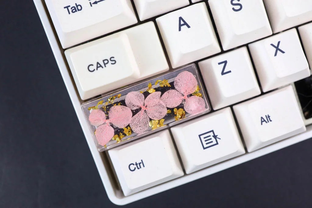 Custom Dry flower Artisan Keycap - Hirosart