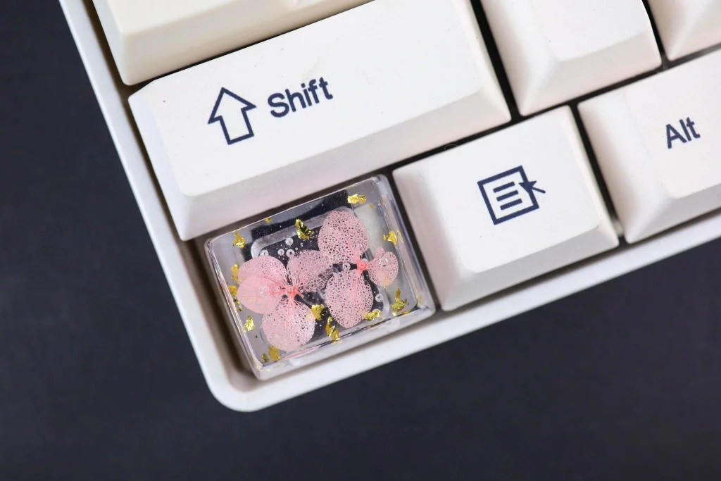 Custom Dry flower Artisan Keycap - Hirosart