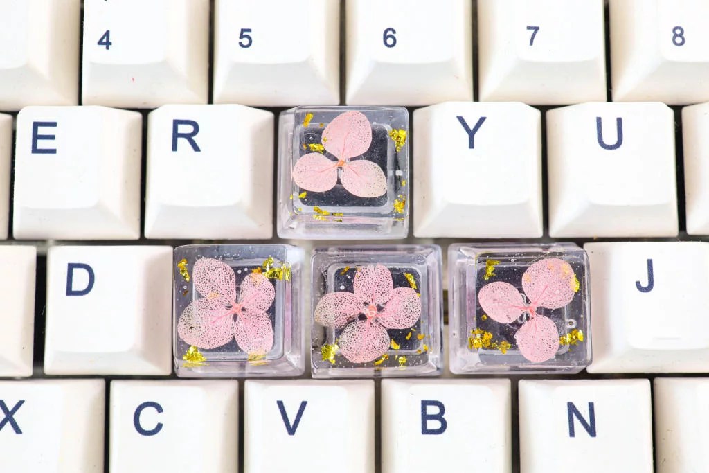 Nysekai "Custom Dry flower Artisan'' Keycap