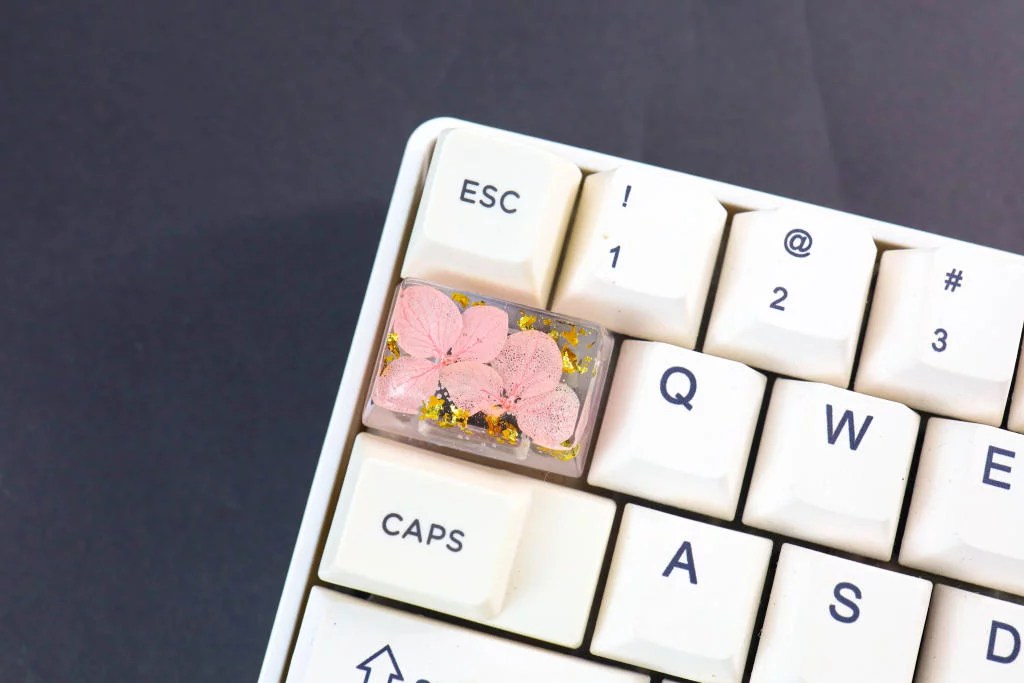 Custom Dry flower Artisan Keycap - Hirosart