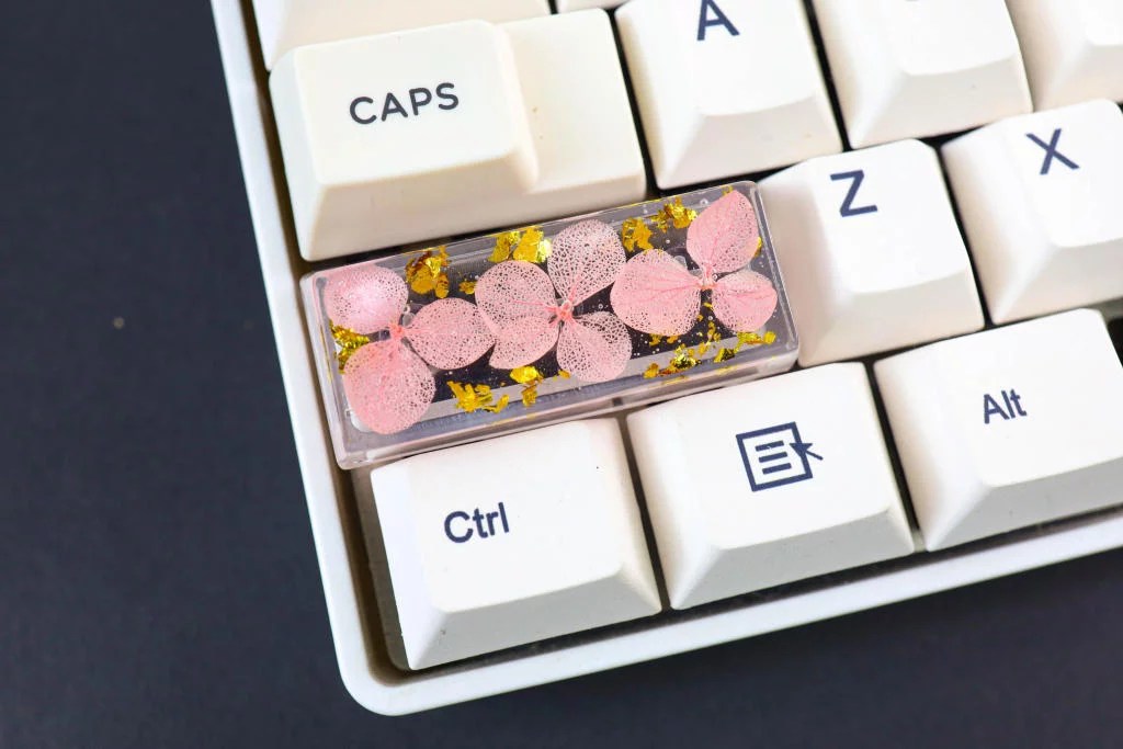 Custom Dry flower Artisan Keycap - Hirosart