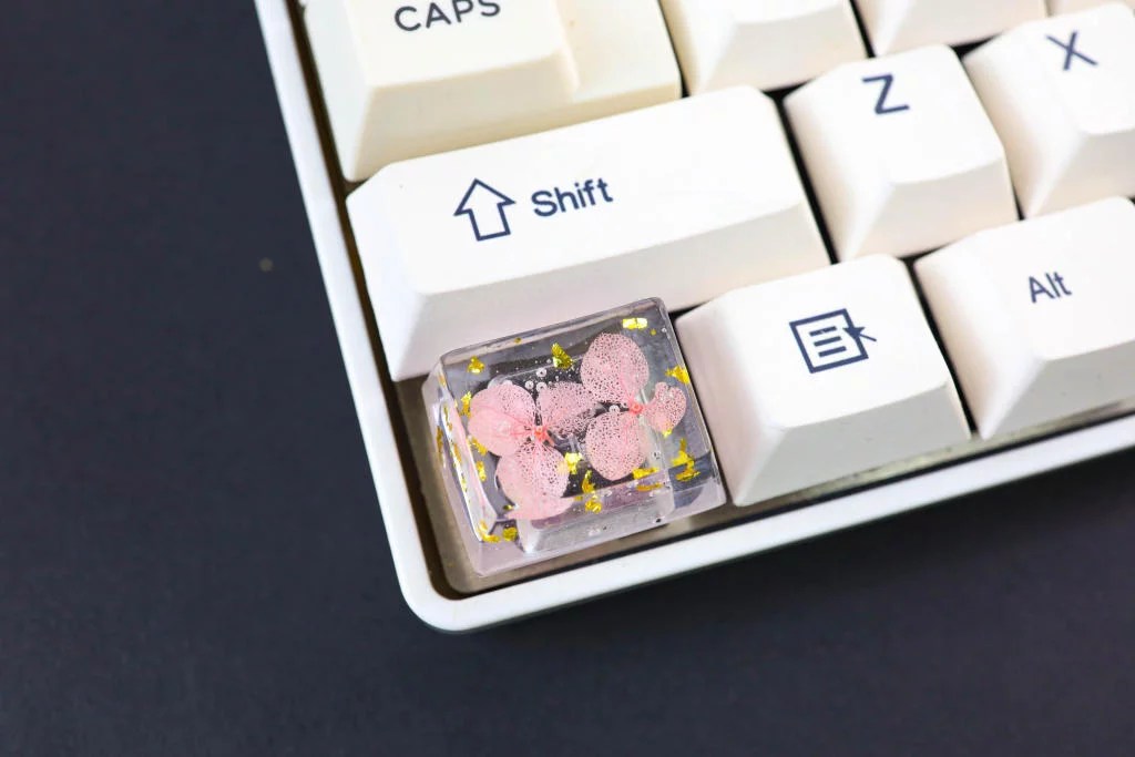 Custom Dry flower Artisan Keycap - Hirosart