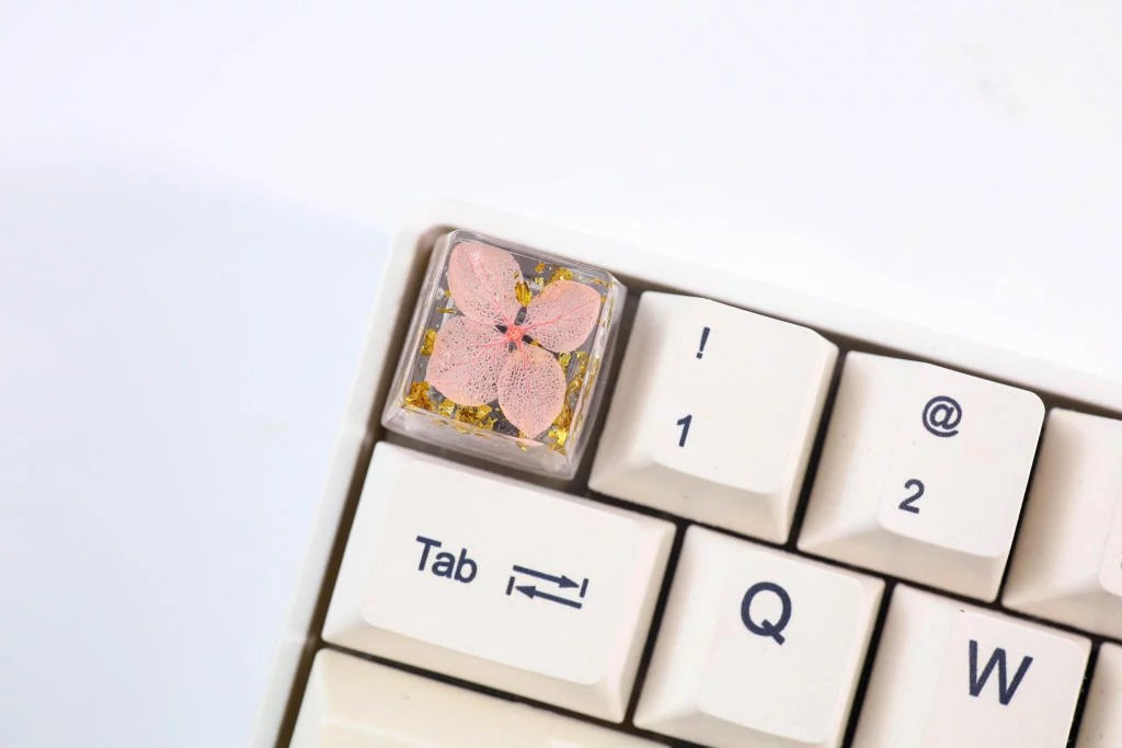 Custom Dry flower Artisan Keycap - Hirosart