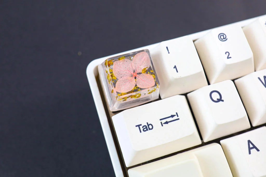 Custom Dry flower Artisan Keycap - Hirosart