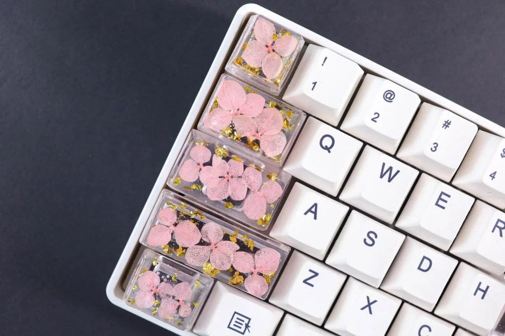 Custom Dry flower Artisan Keycap - Hirosart