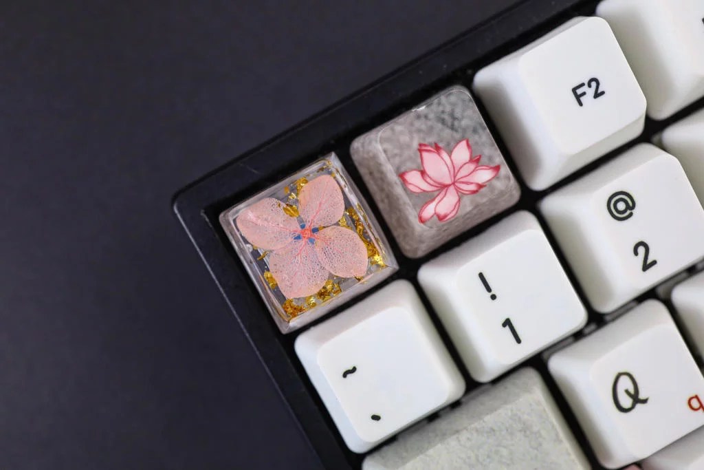 Custom Dry flower Artisan Keycap - Hirosart