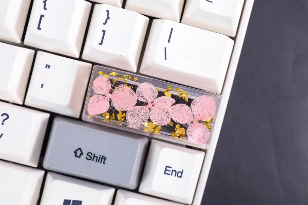 Custom Dry flower Artisan Keycap - Hirosart