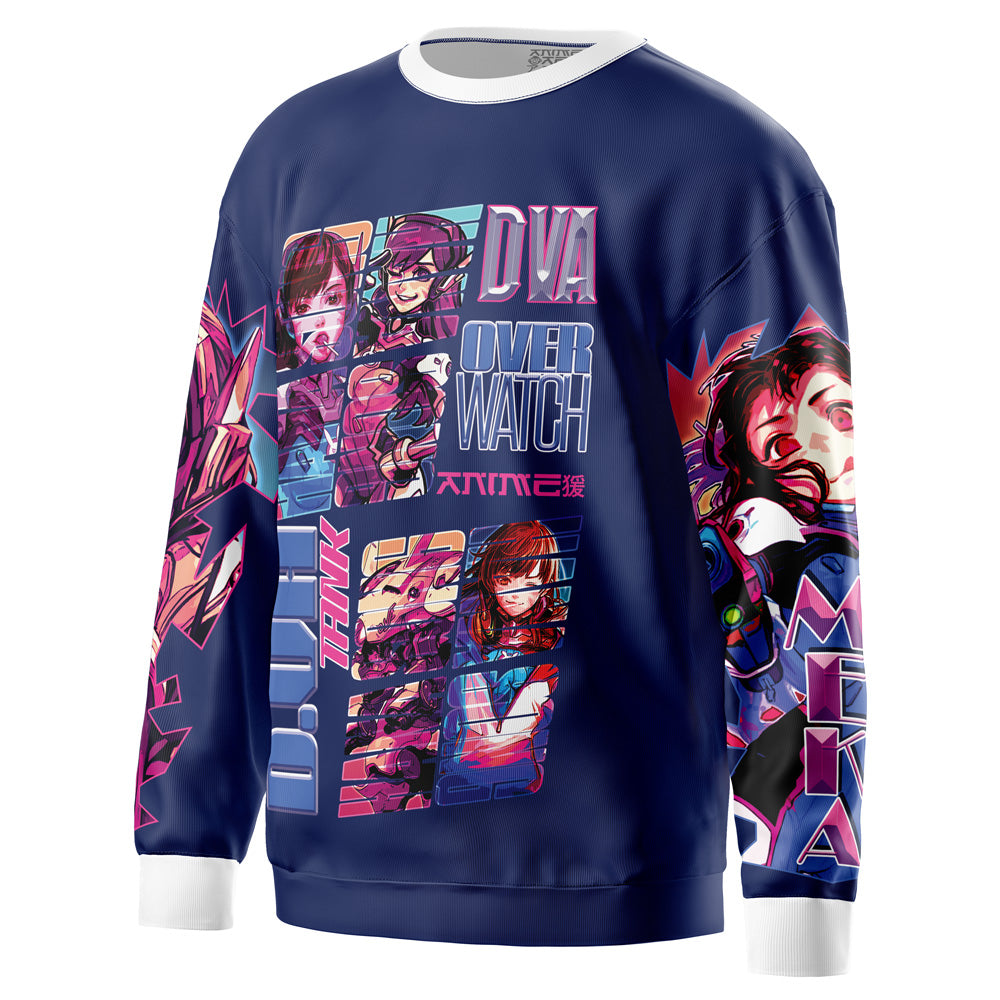 D. Va Overwatch Streetwear Sweatshirt