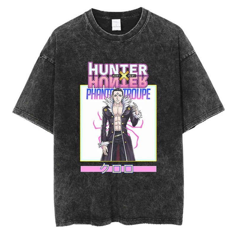 Nysekai "Lucilfer" Hunter x Hunter Vintage Washed Oversized T-Shirt