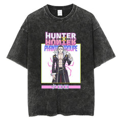Nysekai "Lucilfer" Hunter x Hunter Vintage Washed Oversized T-Shirt