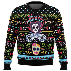 Day of the Dead Ugly Christmas Sweater