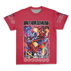 Edward Elric Fullmetal Alchemist Streetwear T-Shirt