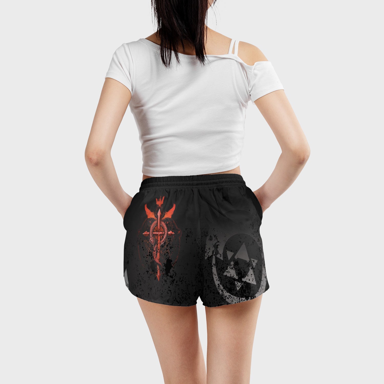 Edward Elric Fullmetal Alchemist Women Board Shorts