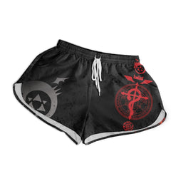 Edward Elric Fullmetal Alchemist Women" Board Shorts