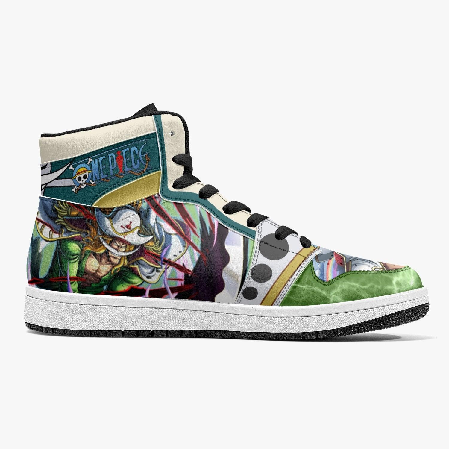 Edward Newgate Wano One Piece Mid 1 Basketball Shoes