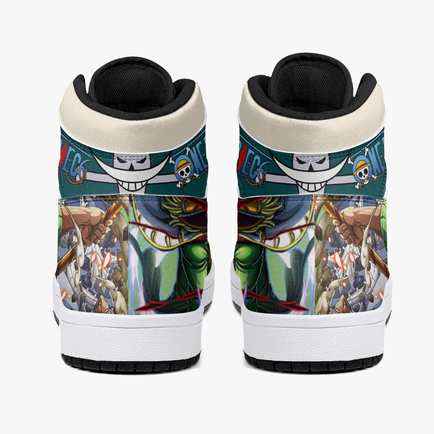 Edward Newgate Wano One Piece Mid 1 Basketball Shoes
