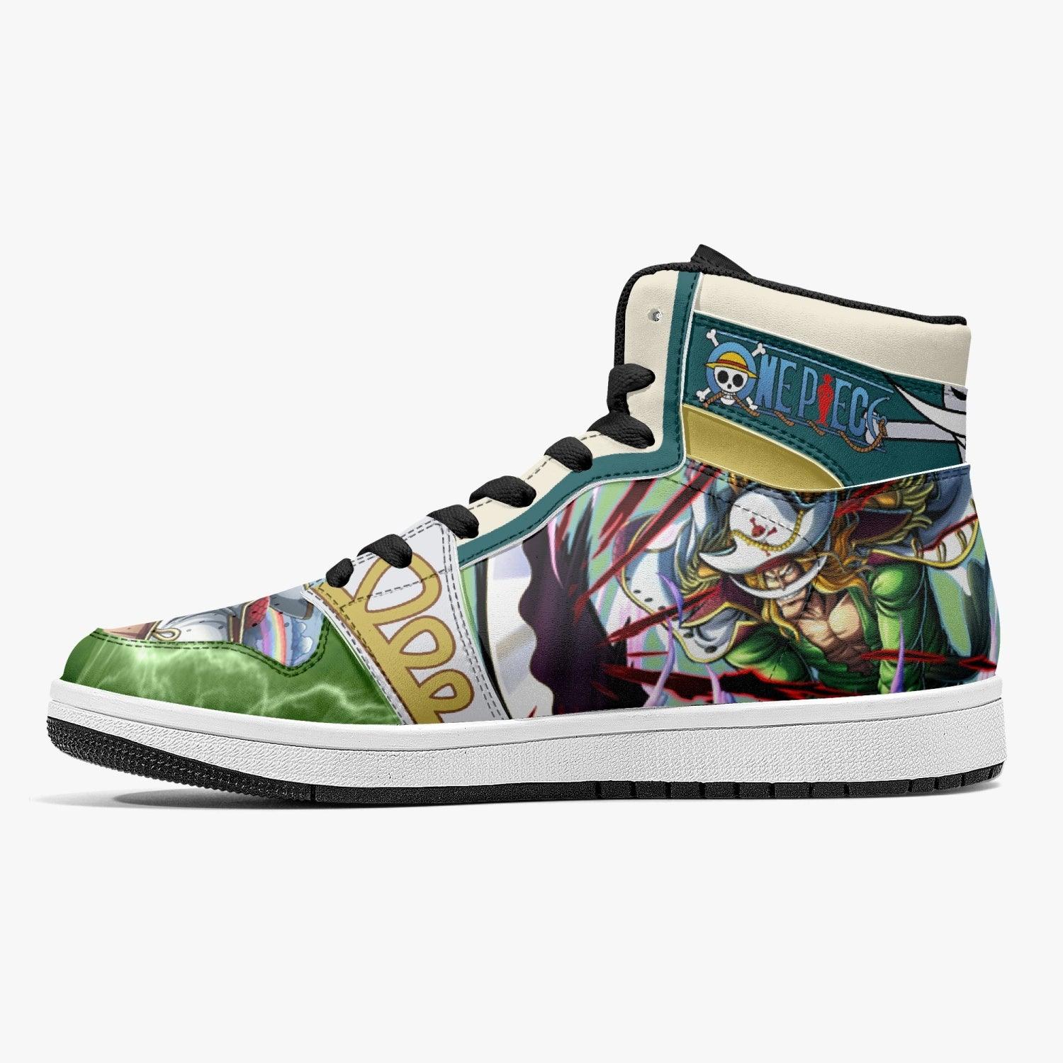 Edward Newgate Wano One Piece Mid 1 Basketball Shoes