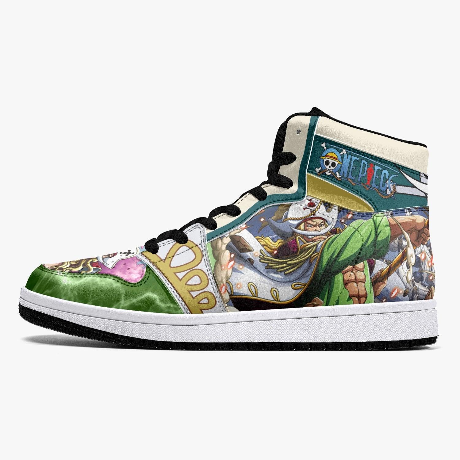 Edward Newgate Wano One Piece Mid 1 Basketball Shoes