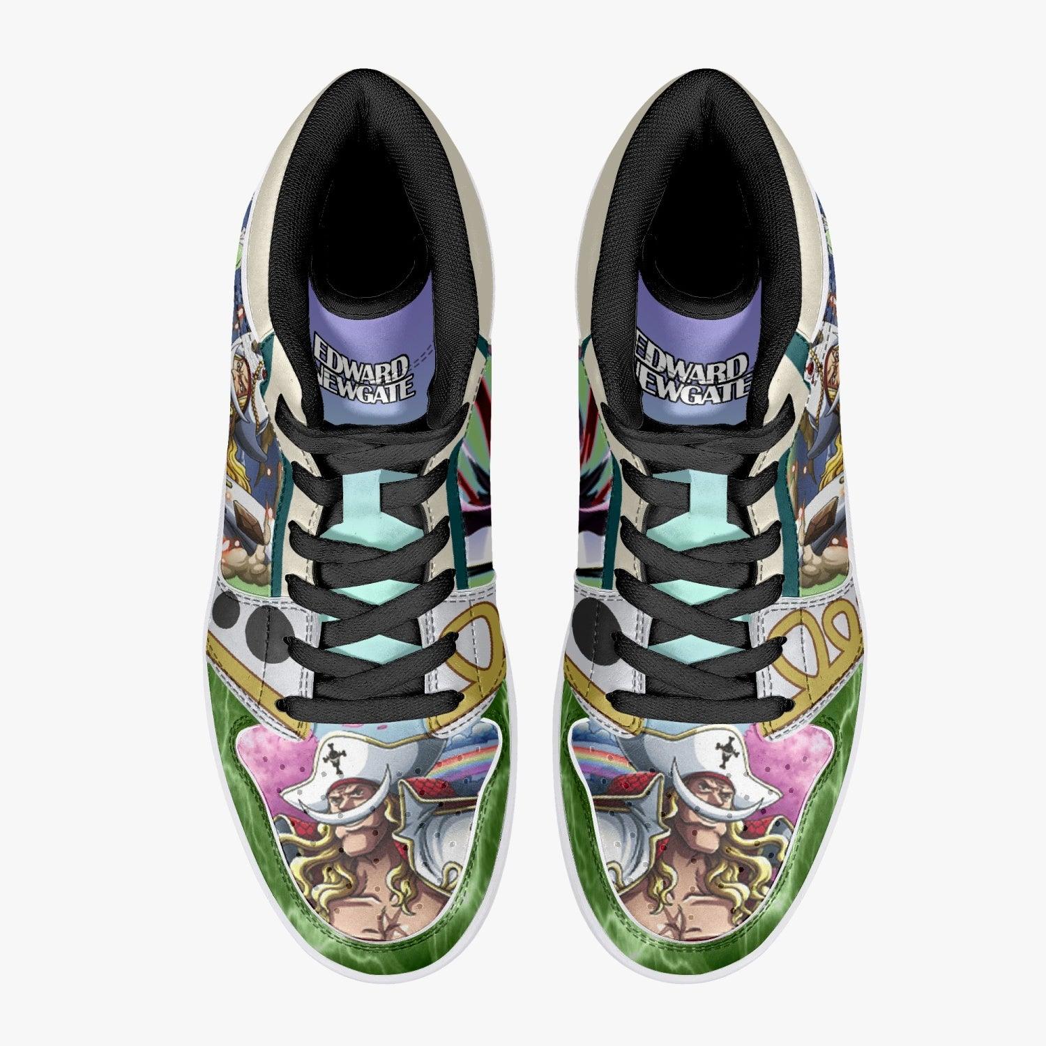 Edward Newgate Wano One Piece Mid 1 Basketball Shoes