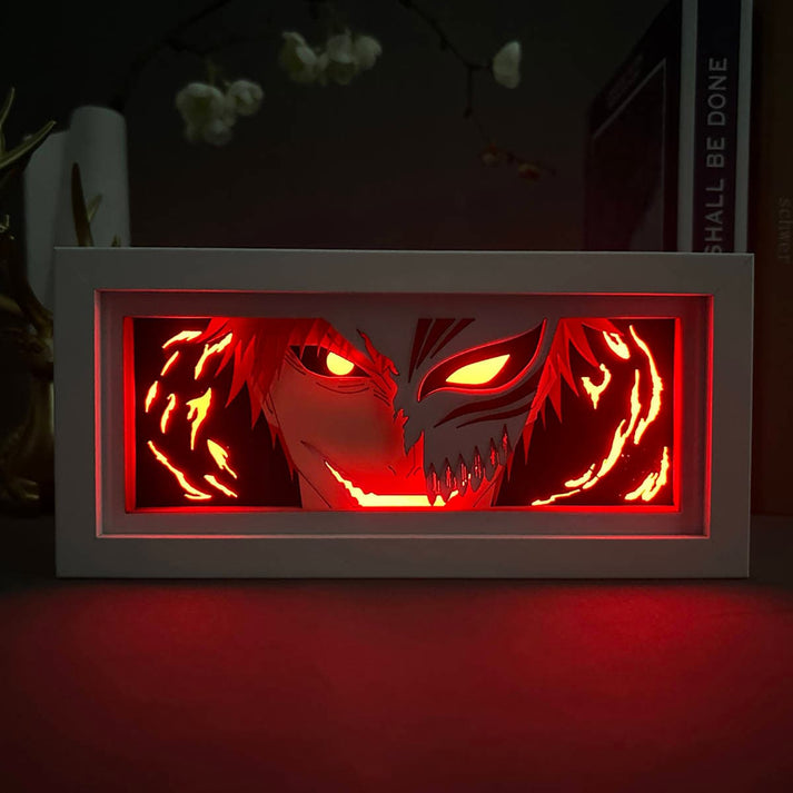 Nysekai "Ichigo Half Hollow" Bleach Anime Light Box USB cable