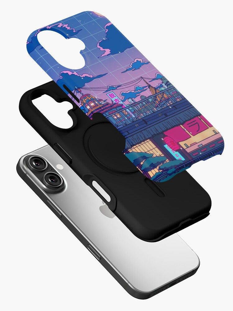 Nysekai "Ramen Village" iPhone (11-16) Tough/Magsafe Case