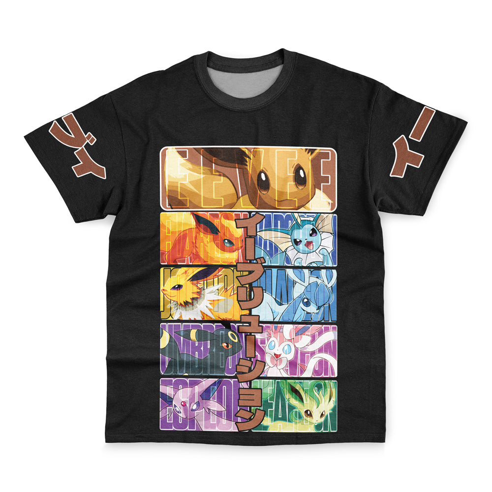 Eeveelution Pokemon Streetwear T-Shirt