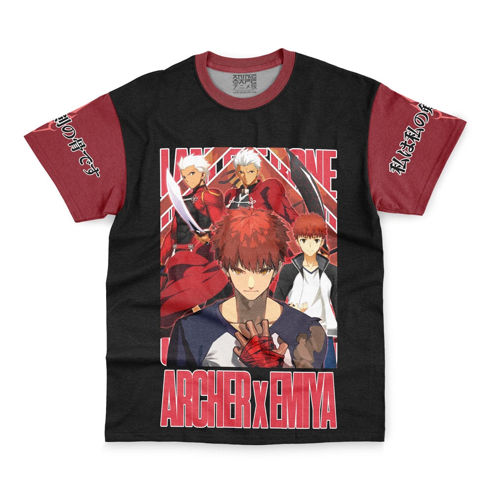 Archer x Emiya Fate Stay Night Unlimited Blade Works Streetwear T-Shirt