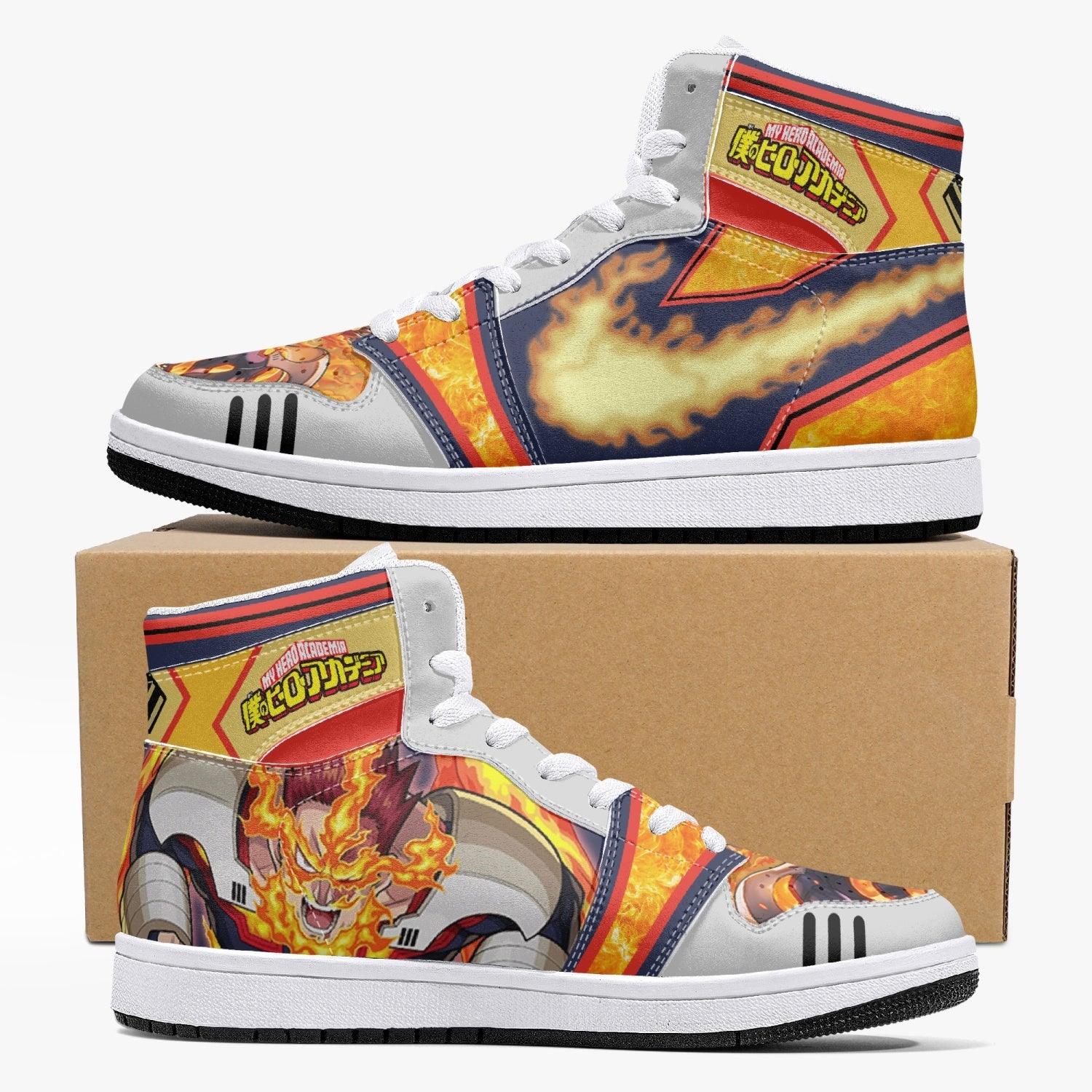 Enji Todoroki Endeavor My Hero Academia Mid 1 Basketball Shoes for Kids