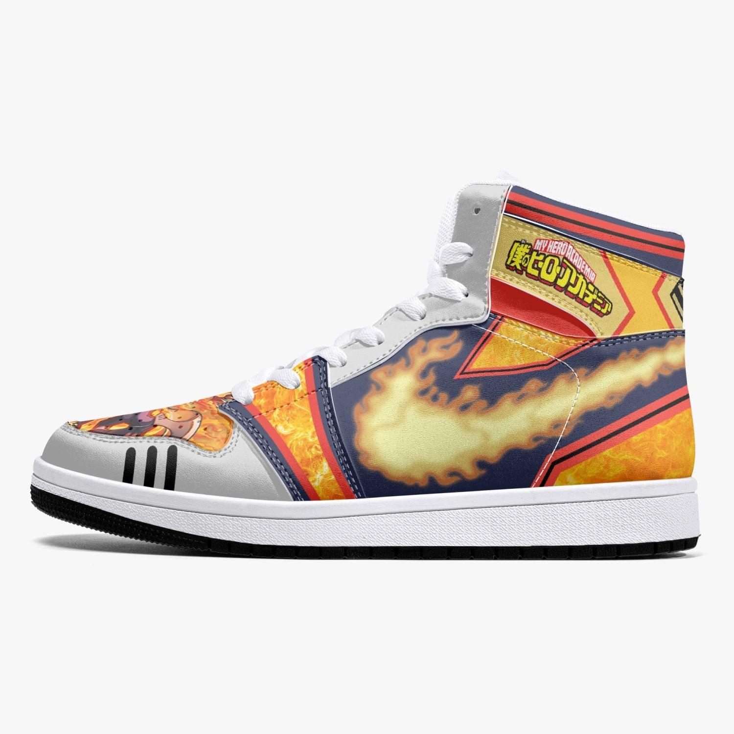 Enji Todoroki Endeavor My Hero Academia Mid 1 Basketball Shoes for Kids