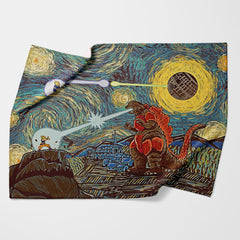 Epic Battle Dragonball Z Star Starry Night Blanket