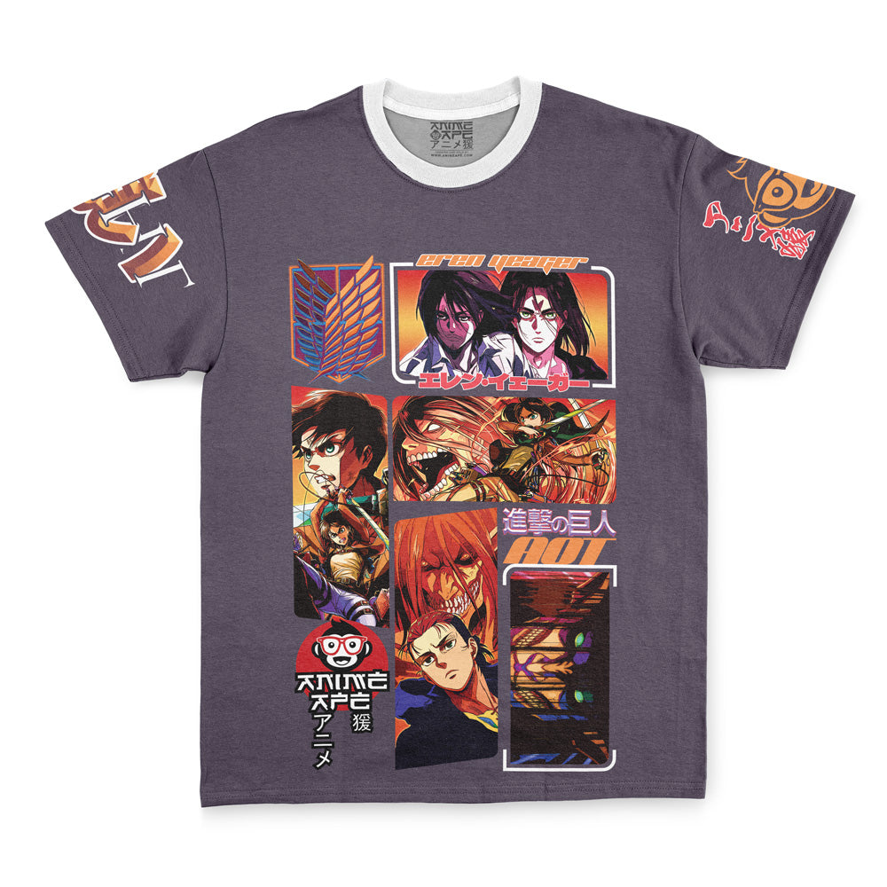 Eren Yeager Story Attack on Titan Streetwear T-Shirt