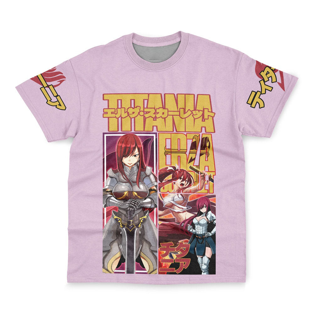 Erza Scarlet Fairy Tail Streetwear T-Shirt