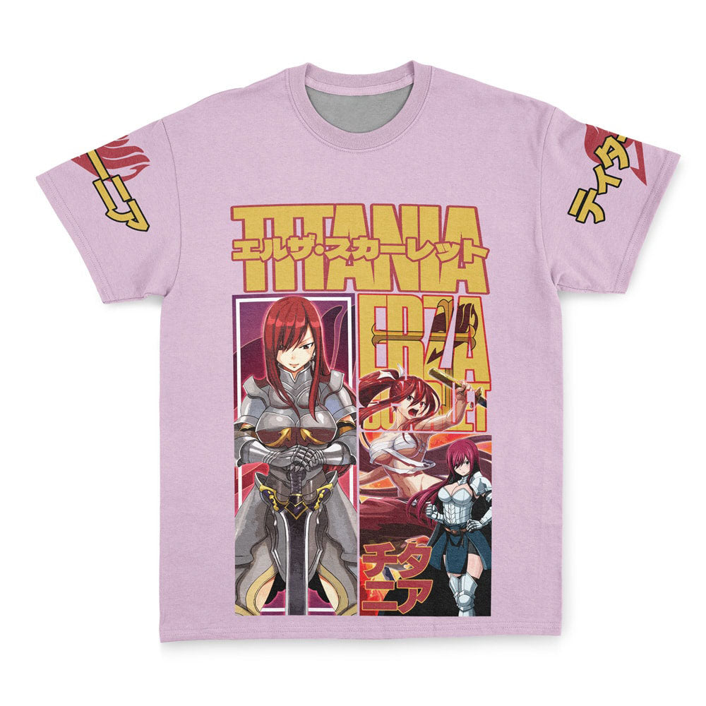 Erza Scarlet Fairy Tail Streetwear T-Shirt