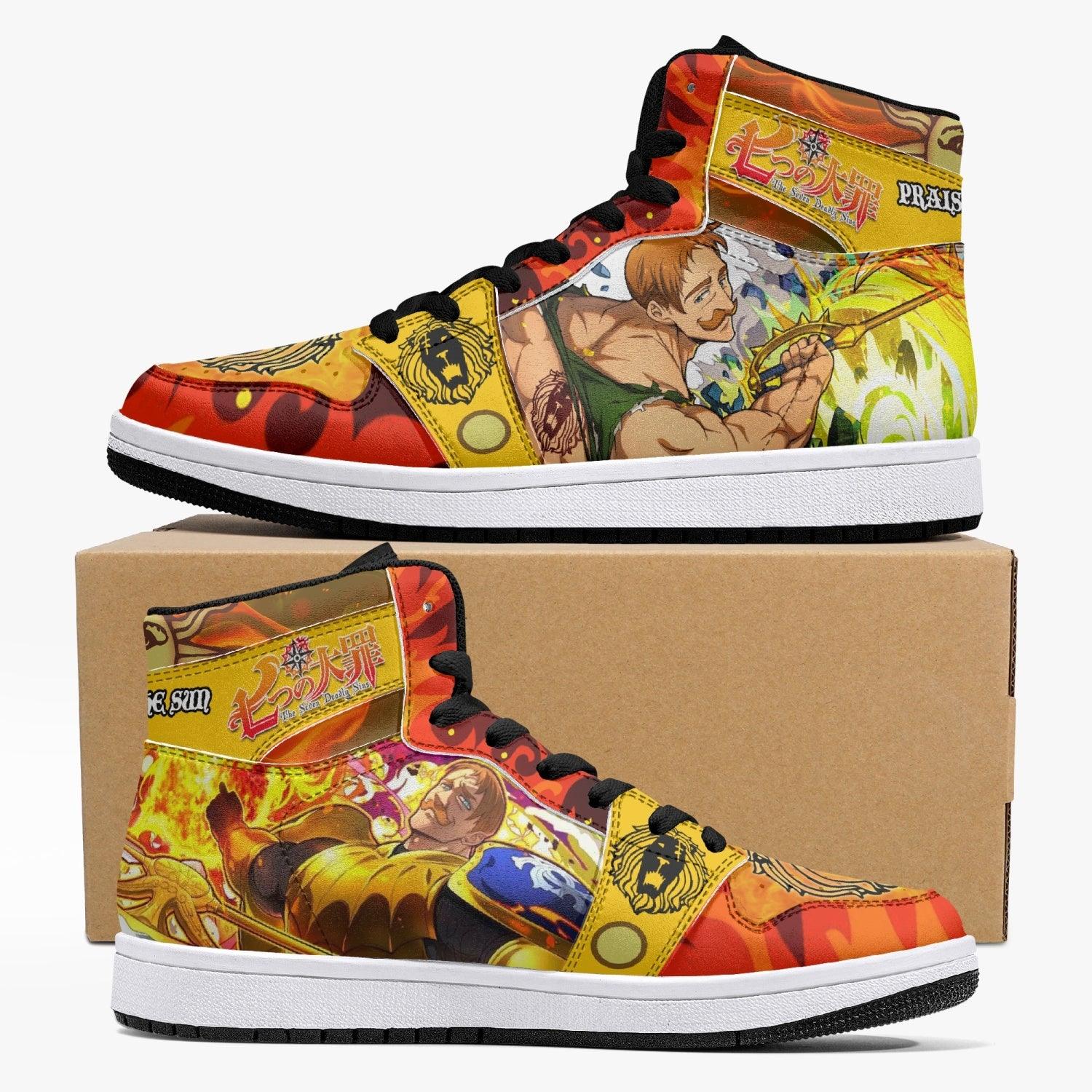 Escanor Praise The Sun Seven Deadly Sins Mid 1 Basketball Shoes