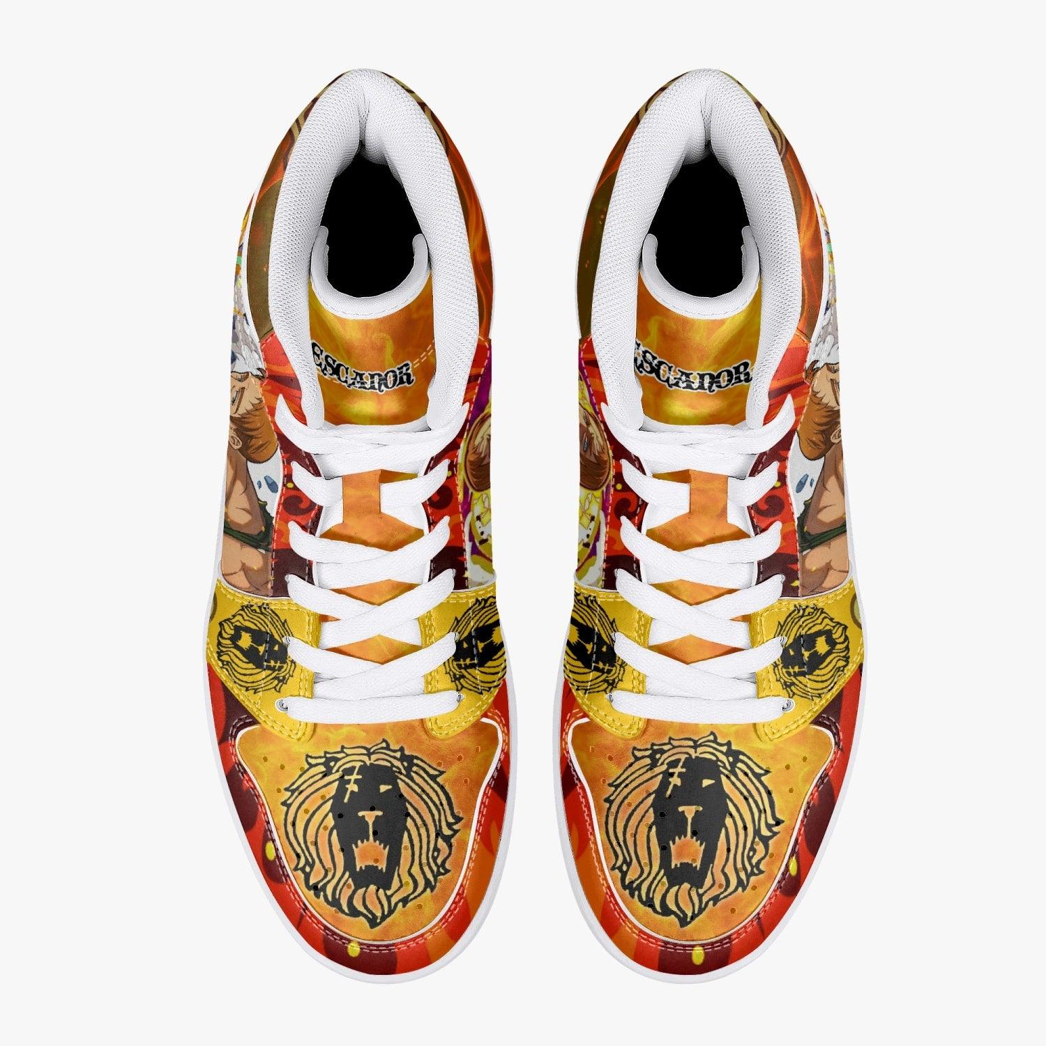 Escanor Praise The Sun Seven Deadly Sins Mid 1 Basketball Shoes