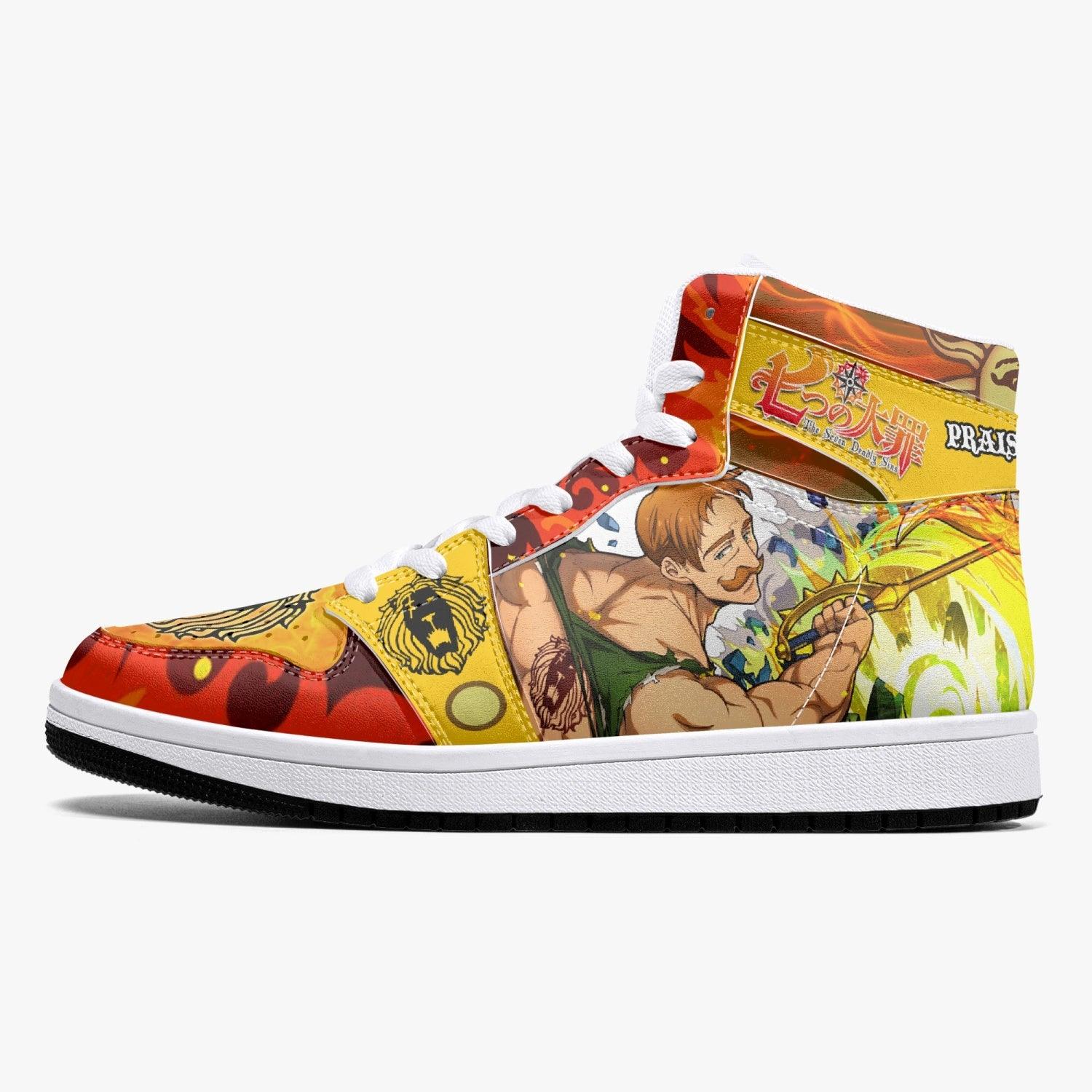 Escanor Praise The Sun Seven Deadly Sins Mid 1 Basketball Shoes