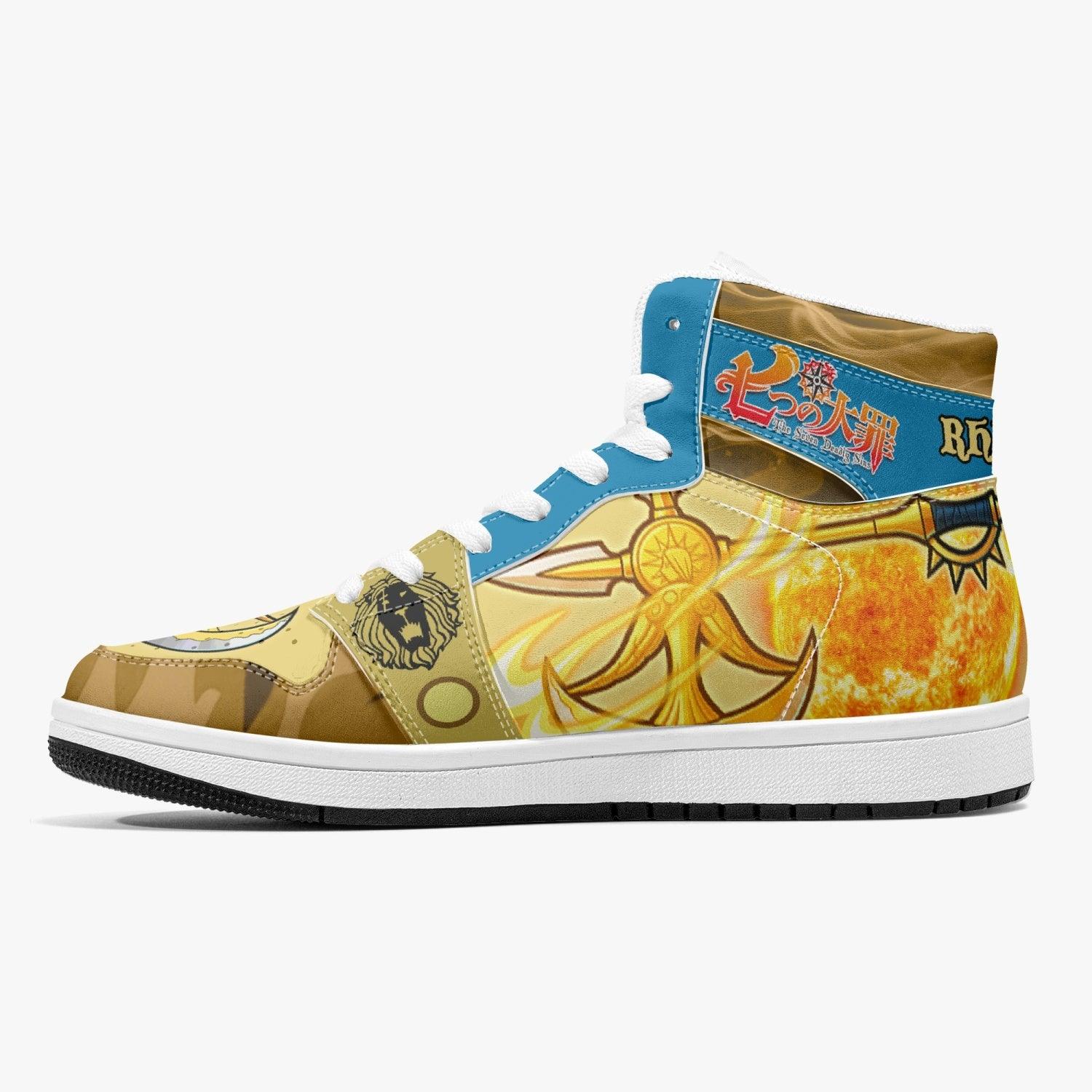 Escanor Rhitta Seven Deadly Sins Mid 1 Basketball Shoes for Kids