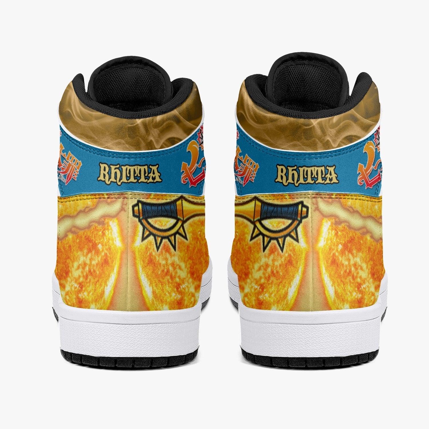 Escanor Rhitta Seven Deadly Sins Mid 1 Basketball Shoes for Kids