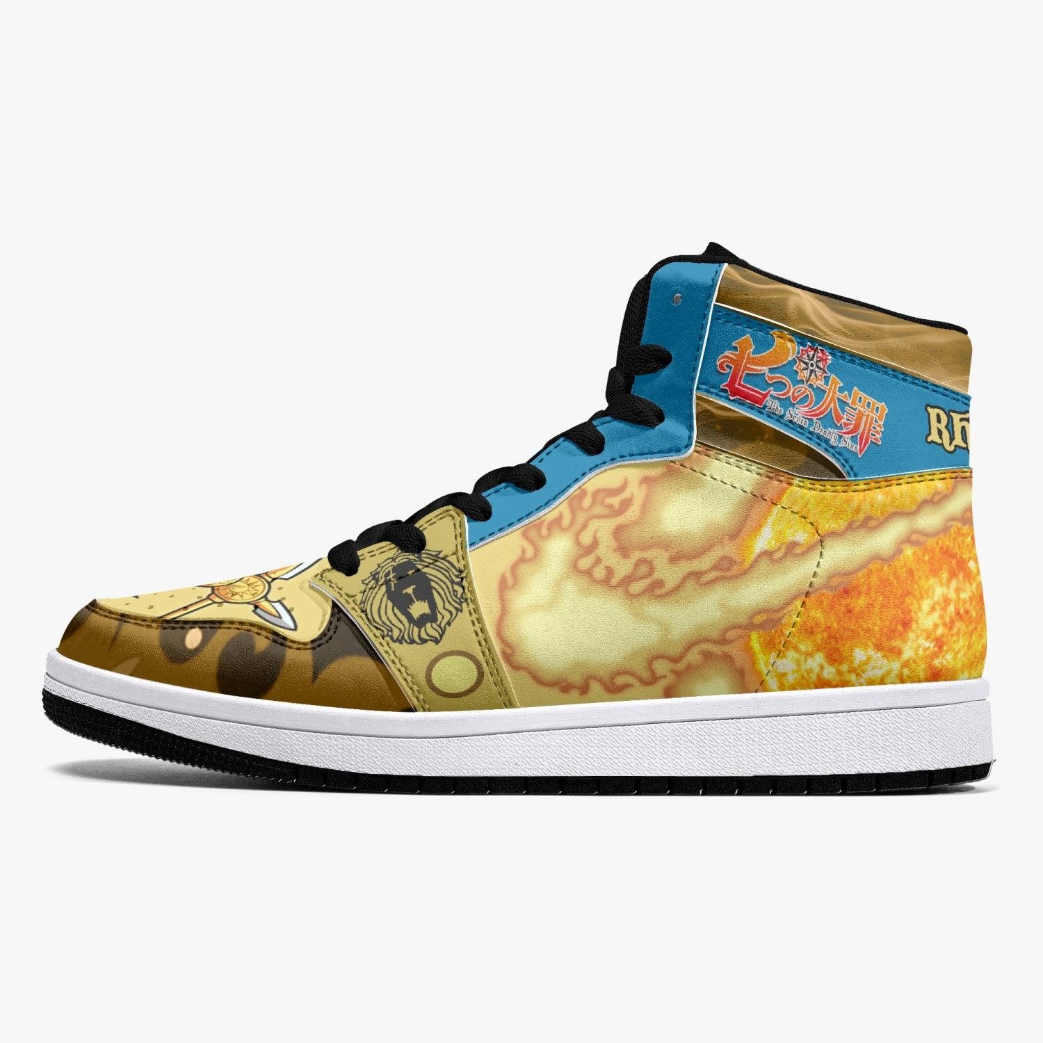 Escanor Rhitta Seven Deadly Sins Mid 1 Basketball Shoes for Kids