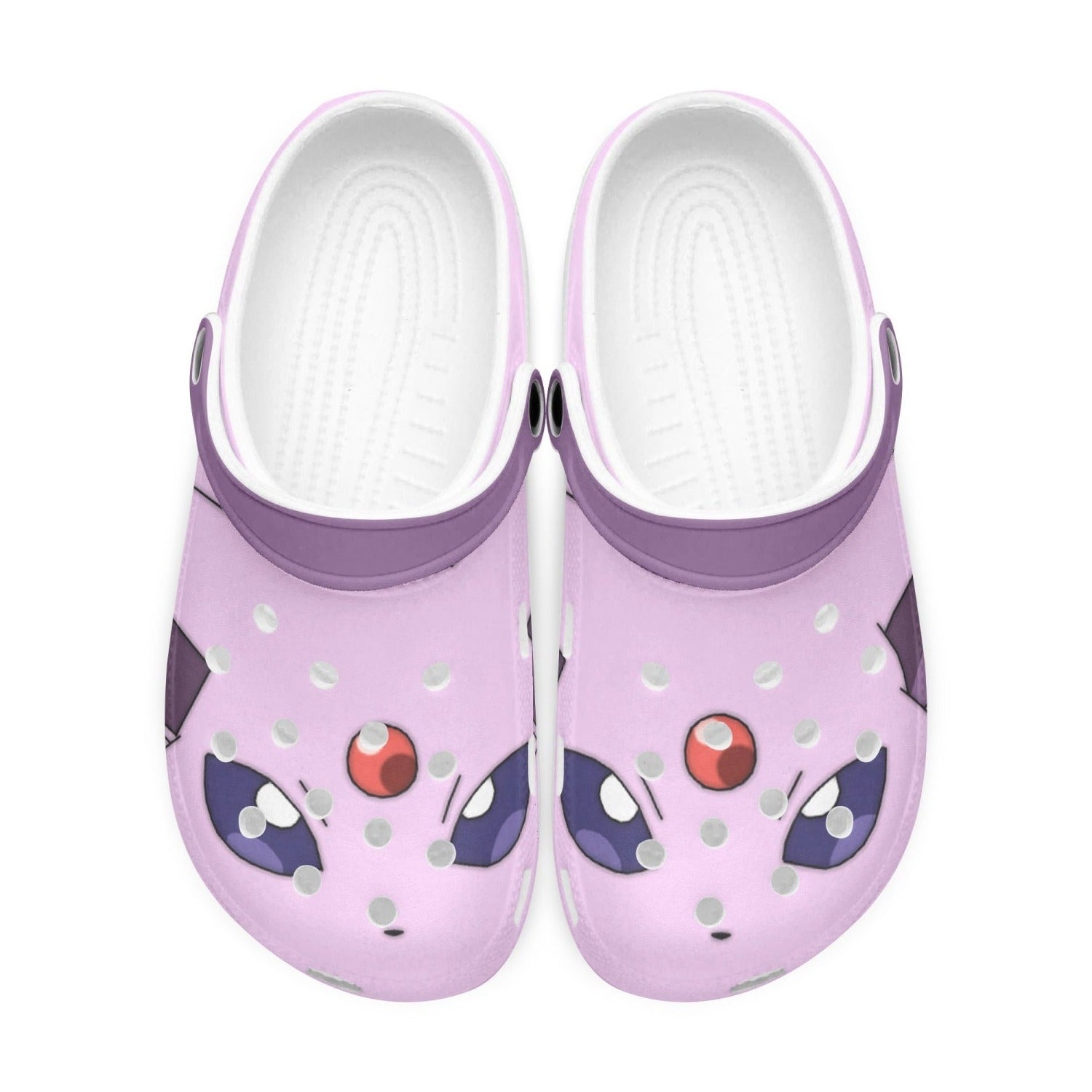 Espeon Pokemon Custom Clogs for Kids